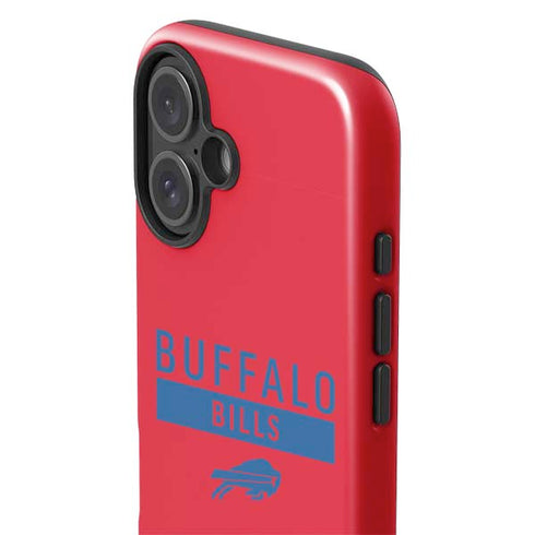 NFL Buffalo Bills Red Performance Series iPhone 16 Plus Impact Case